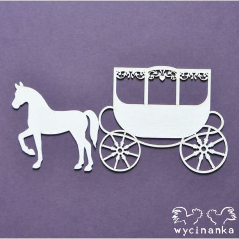 Tekturka Wycinanka Beautiful Wedding - Kareta